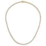 18 KGP Classic Tennis Necklace with Double Security Clasp 18