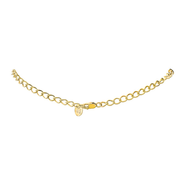 18 KGP Cable Chain Necklace Extension, 2.5"