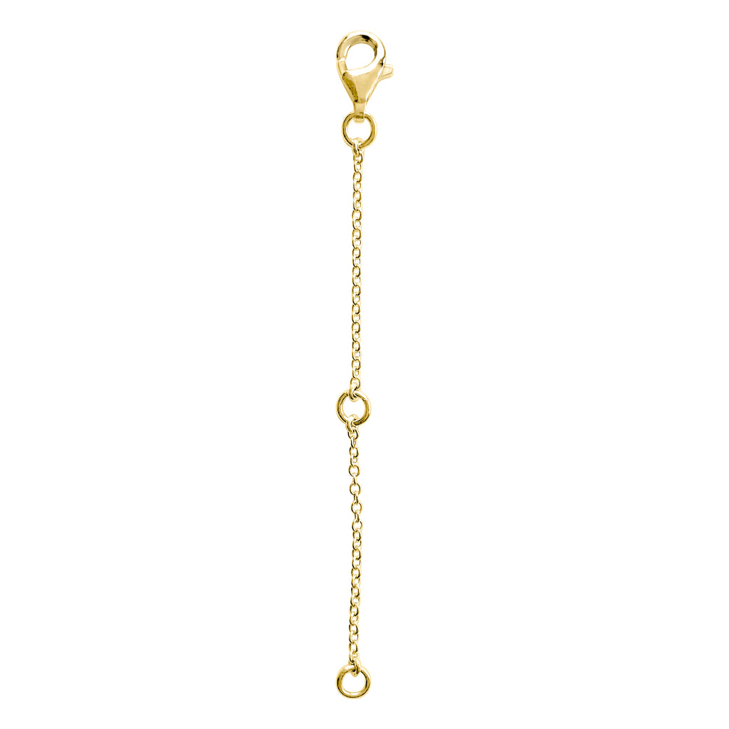18 KGP Station Necklace Extension, 2.5