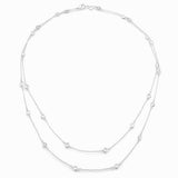 Sterling Silver 54 Inch 6-in-1 Necklace