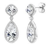 Silver Palace Teardrops