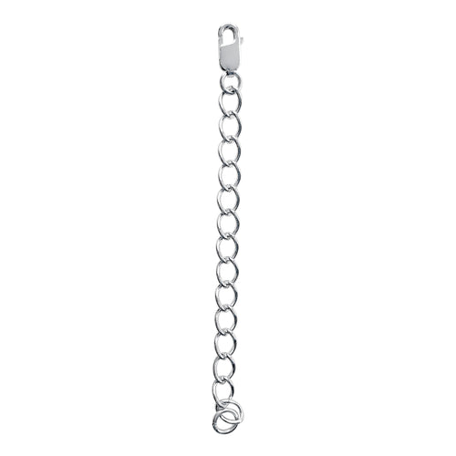 Sterling Silver Cable Chain Necklace Extension, 2.5"