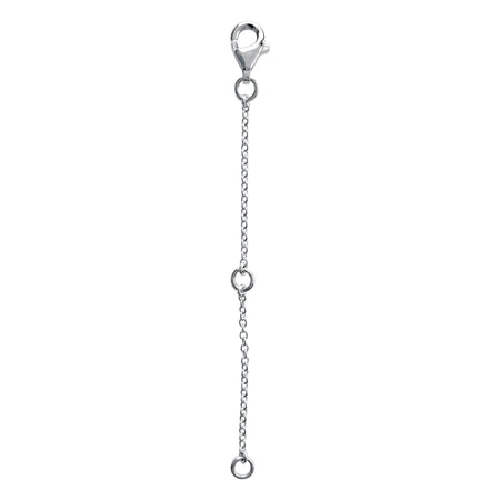 Sterling Silver Cable Chain Necklace Extension, 2.5"