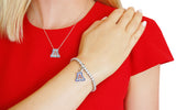Sterling Silver Couture University of Arizona “A” Charm (Includes Sterling Jump Ring)