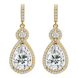 18 KGP Victorian Clear Teardrops
