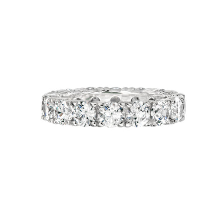 Sterling Silver Fancy Light Pink Rectangular Crushed Ice Cut Sedona Ring with 18 KGP Prongs