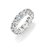 Sterling Silver 5mm Round Eternity Band