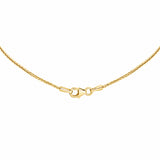 HAUTE COUTURE COMPOSERS COLLECTION Radiant Crushed Ice Cut 21 Carat Emerald-Hued Pendant on 2 Chains: Sterling and 18 KGP 1.1 mm Round Wheat, 20
