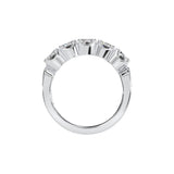 * NEW COUTURE COLLECTION Sterling Silver Round 4mm Couture Half Eternity Ring Band