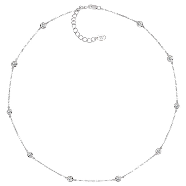 Sterling Silver Station Necklace Extension, 2.5 – Bling by Wilkening