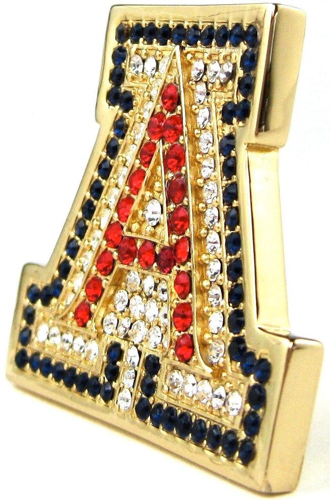 *LIMITED EDITION COLLECTOR'S ITEM* 18 KGP Large University of Arizona Couture Swarovski Crystal Pin